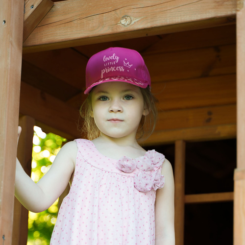 Șapcă de vară pentru fete gri Olivia