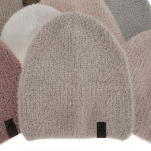 Căciulă de iarnă pentru femei culoare camel Malga