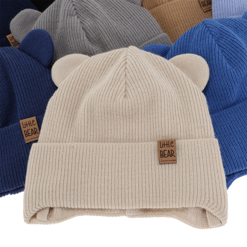 Căciulă de primăvară-toamnă pentru băieți bleu Nikifor