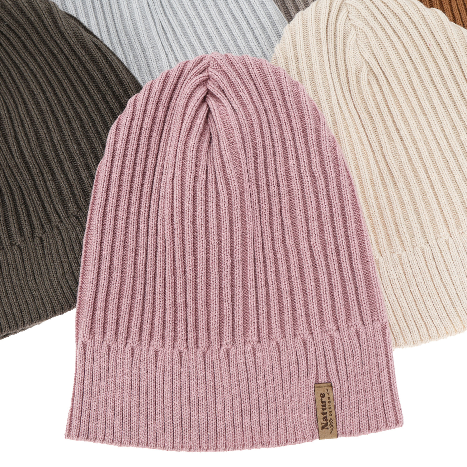 Căciulă de primăvară-toamnă pentru femei, cu bumbac, gri, Mirona