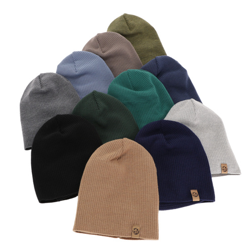 Set primăvară-toamnă pentru băieți: Căciulă și fular circular camel 100% lână merino extra fină Richi
