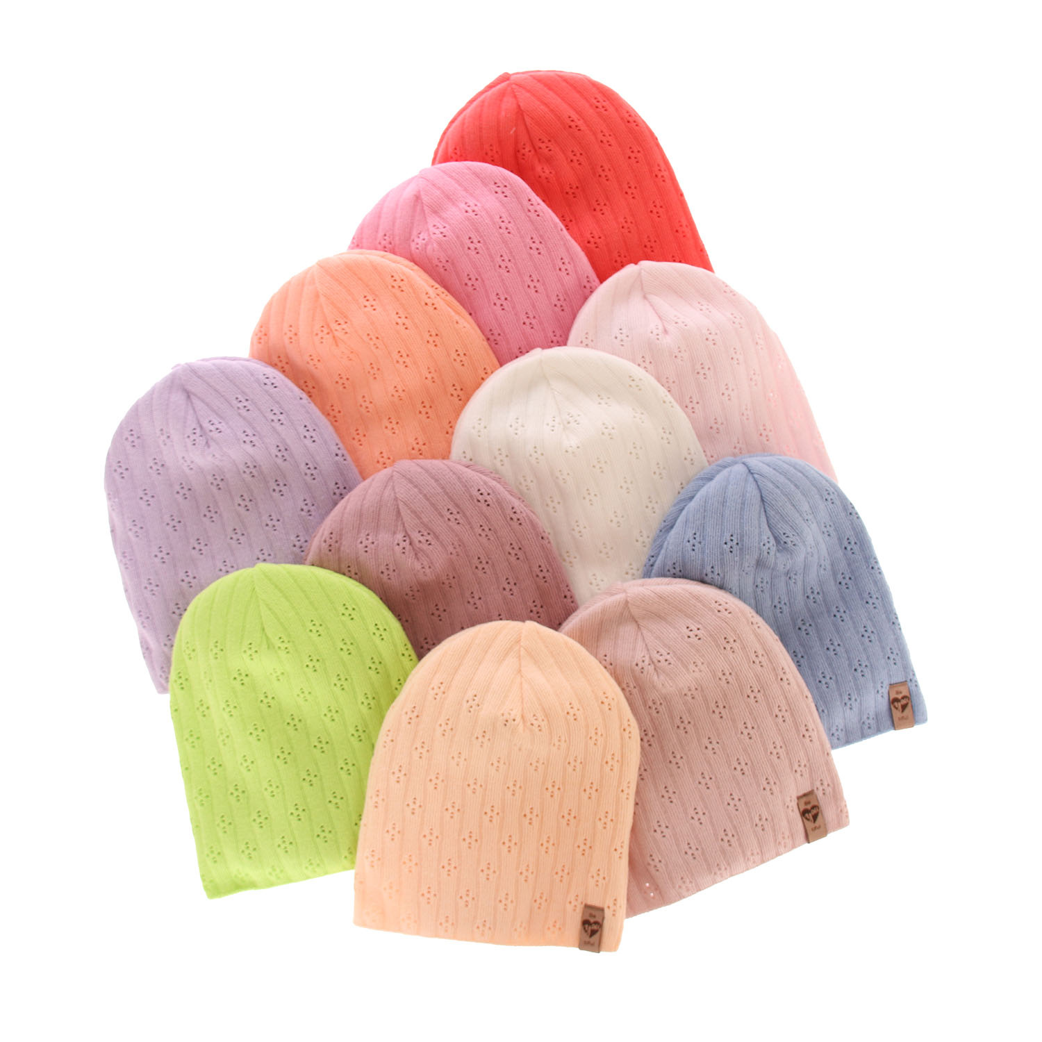 Set de primăvară-toamnă pentru fete: căciulă și fular circular, cu bumbac, verde Felicity