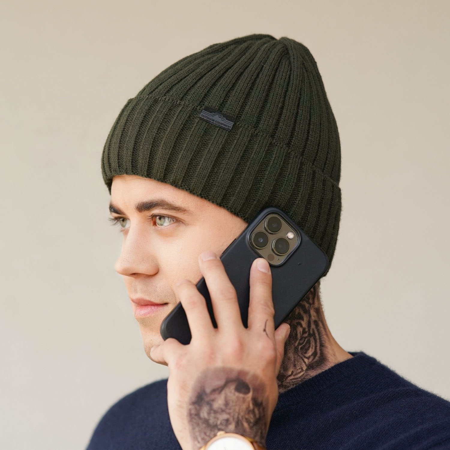 Căciulă de iarnă pentru bărbați albastru marin Vincent