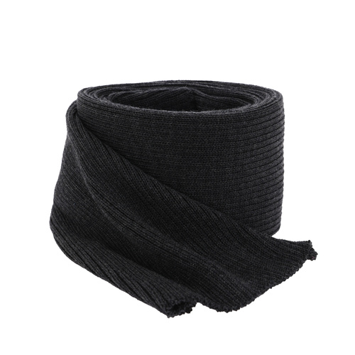 Fular de iarnă pentru bărbați gri 100% lână merinos extra fină Brayan