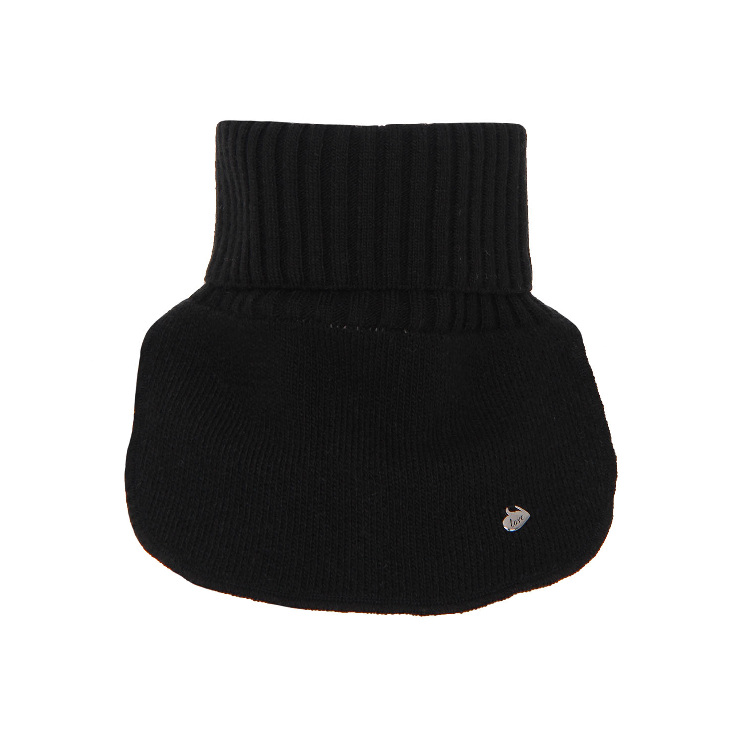 Fular circular de iarnă pentru fete negru Pixi