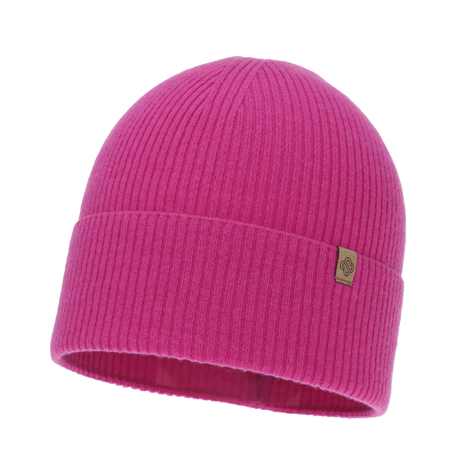 Căciulă de primăvară-toamnă pentru femei, de iarnă, roz, din lână merino cu cașmir, Alineta