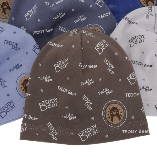 Căciulă de primăvară-toamnă pentru băieți camel Tedi