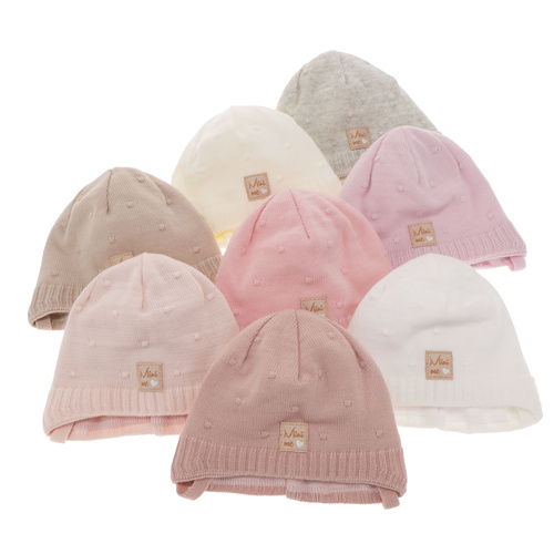 Căciulă de primăvară-toamnă pentru fete roz Celine