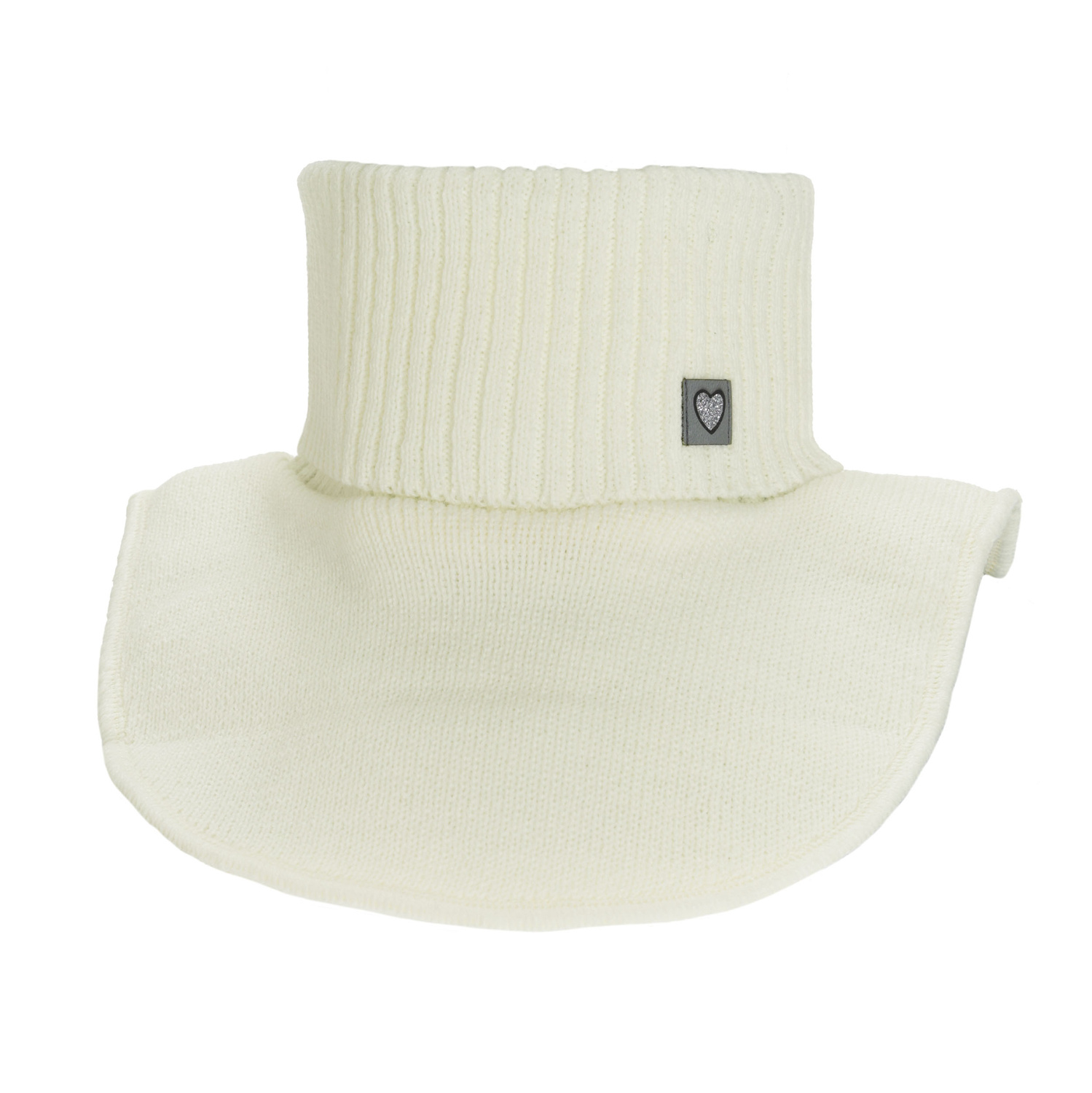 Fular circular de iarnă pentru fete écru Rafa