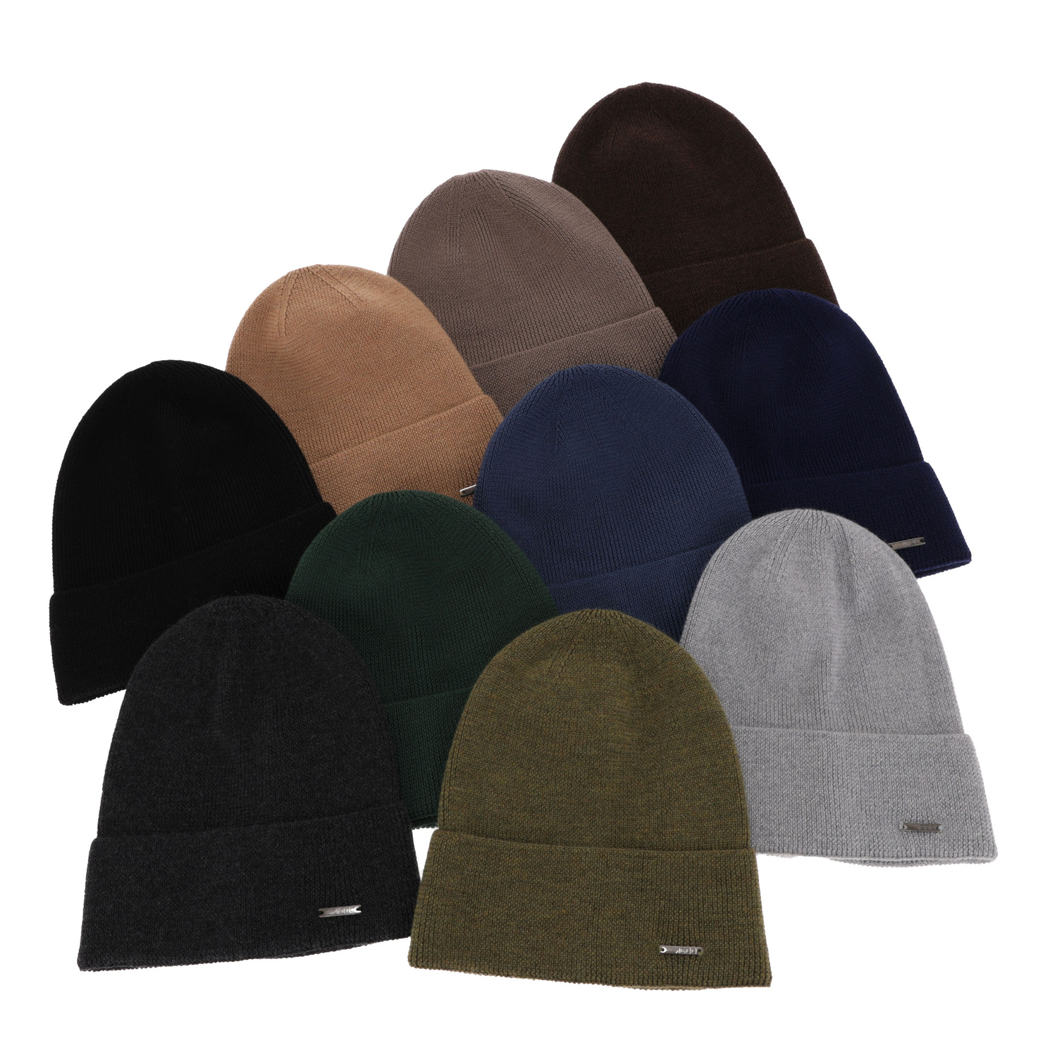 Căciulă pentru bărbați primăvară/iarnă camel 100% lână merino extra fină Memfis