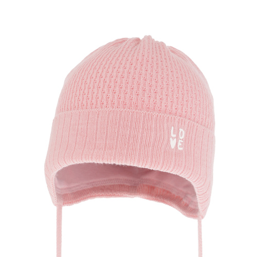 Căciulă de primăvară-toamnă pentru fete roz Camilla