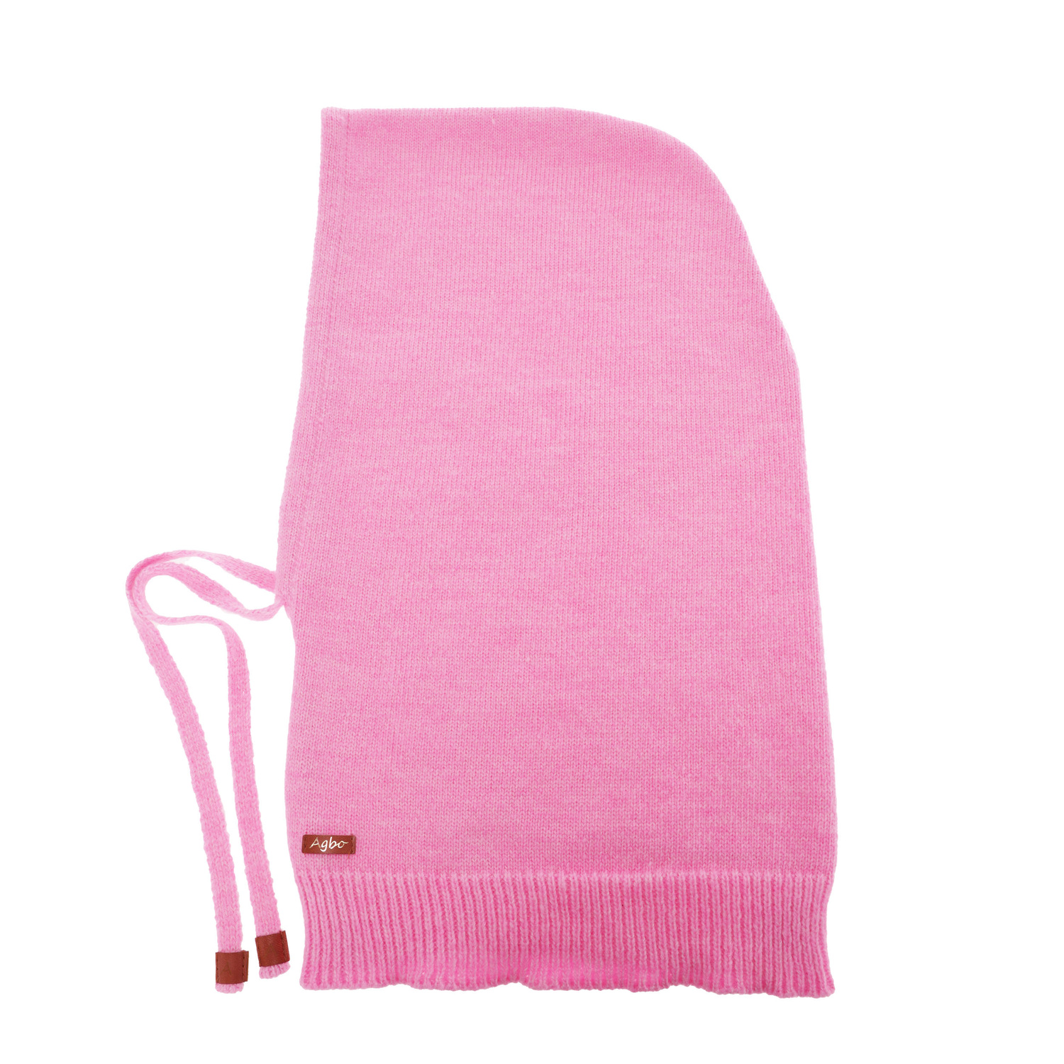 Balaclava de iarnă pentru femei, roz, cu lână merino, Elizabeth