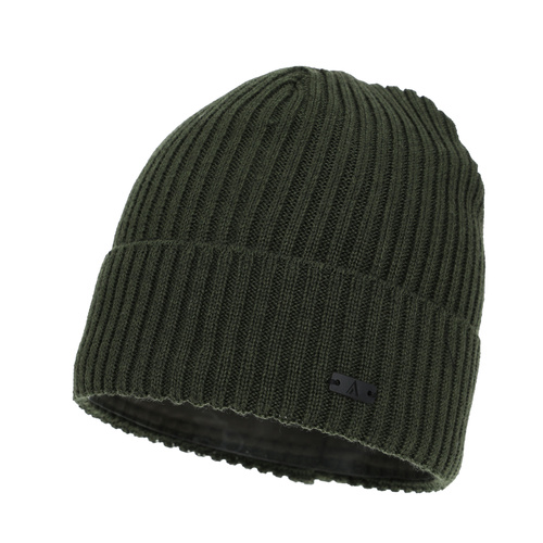 Căciulă de iarnă pentru bărbați, verde, cu lână merino, Jeffrey