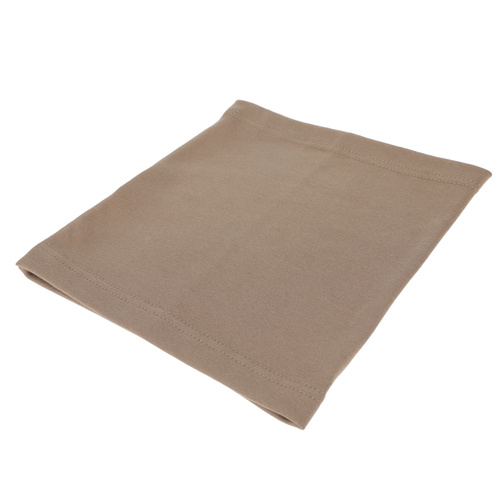 Set de primăvară-toamnă pentru fete: căciulă și fular circular, cremă, din bumbac, Torila