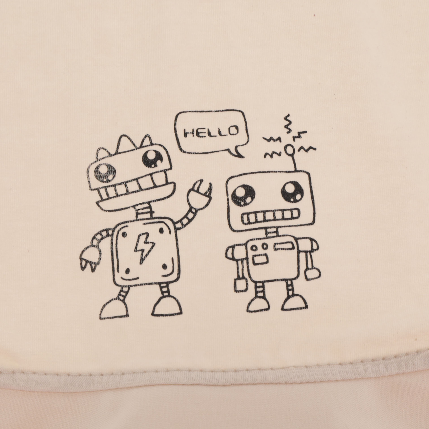 Căciulă cu cozoroc din bumbac de vară pentru băiat bej Robik