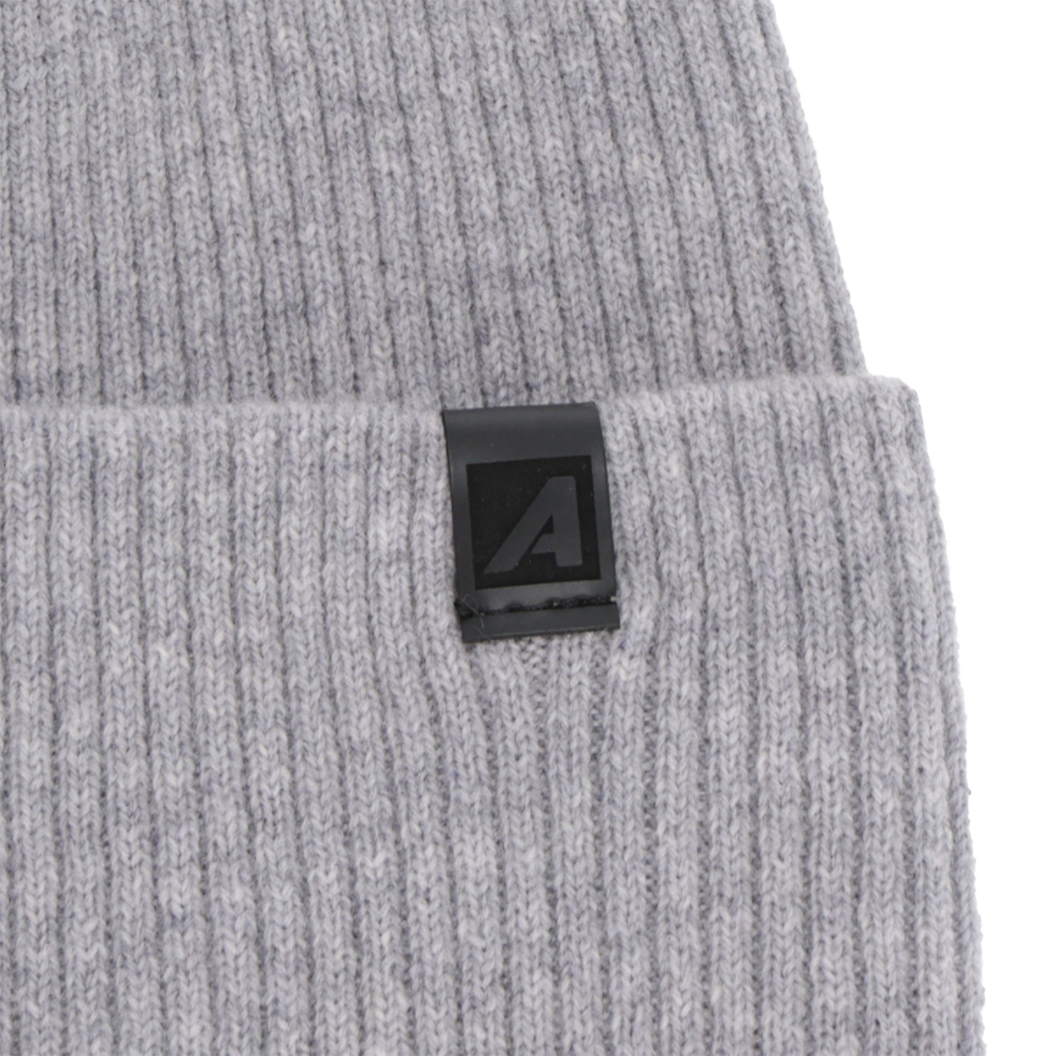 Căciulă de primăvară-toamnă pentru bărbați, gri deschis, lână merino cu casmir, Azuryt