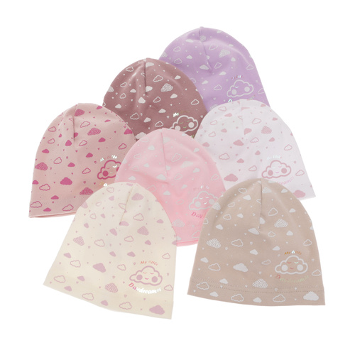 Căciulă de primăvară-toamnă pentru fete roz Klaudyna