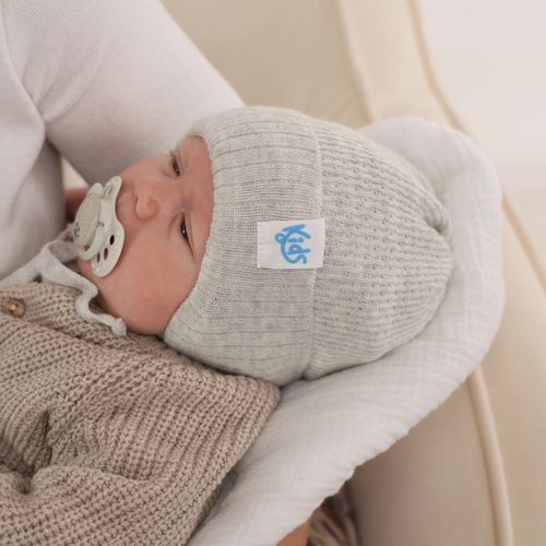 Căciulă de primăvară-toamnă pentru băieți bleu Galvani