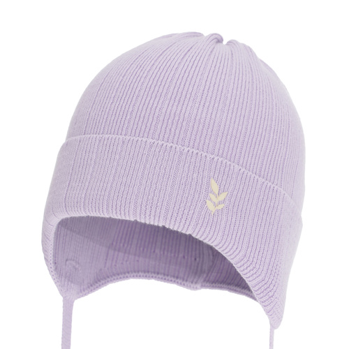 Căciulă de primăvară-toamnă pentru fete, violet, 100% bumbac, Zanetta