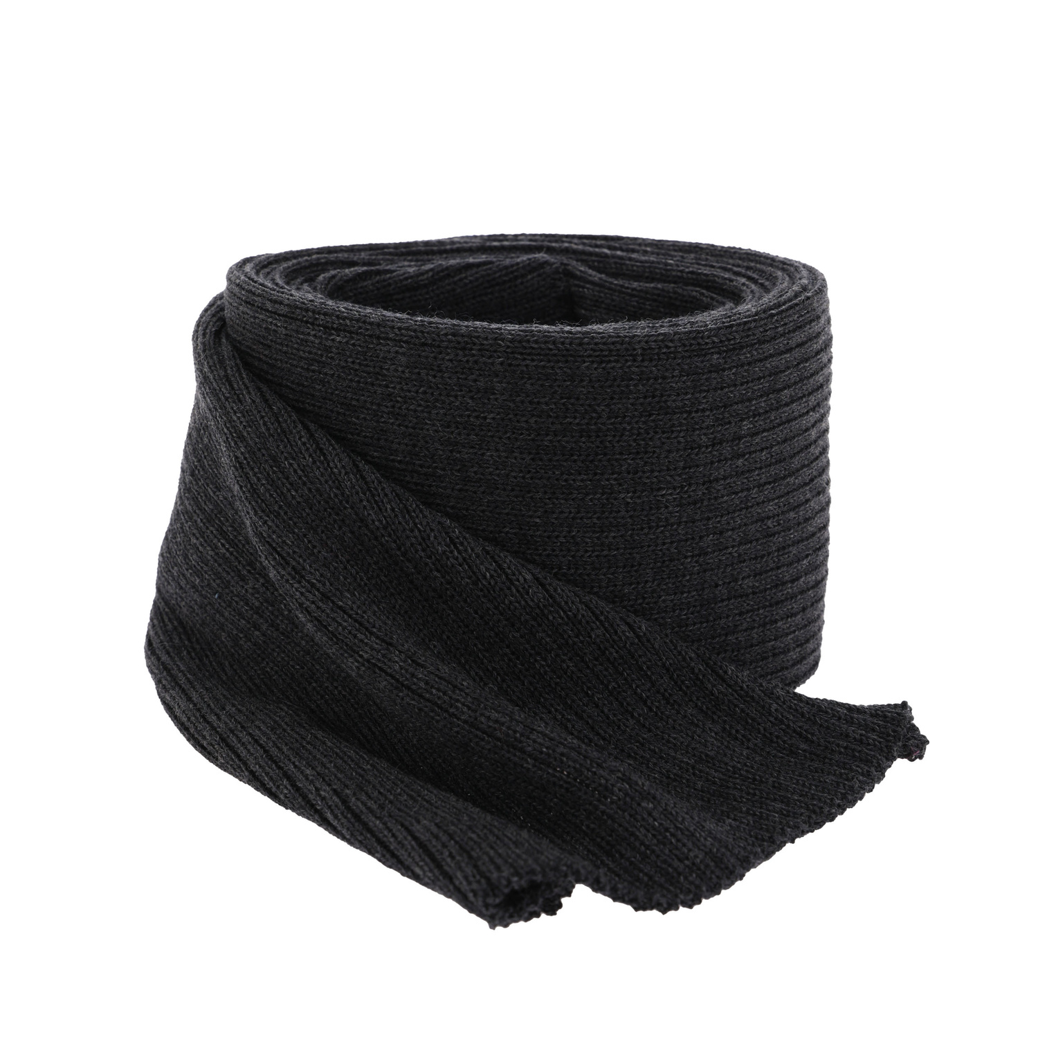 Fular de iarnă pentru bărbați gri 100% lână merinos extra fină Brayan