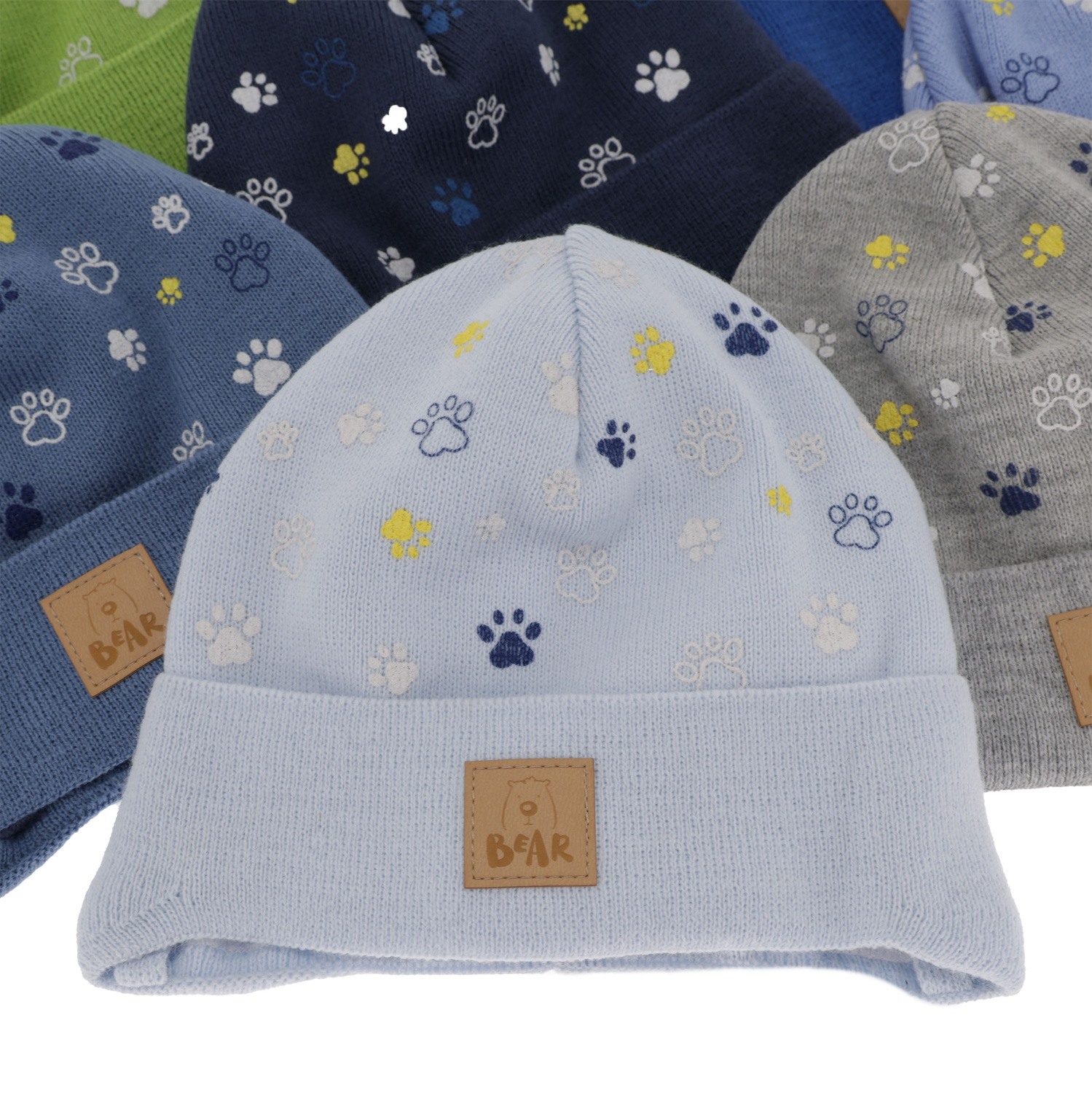 Căciulă de primăvară-toamnă pentru băieți albastru Folik