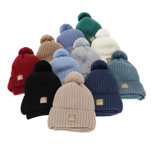 Set de iarnă pentru băieți: Căciulă și fular circular, niebieski, 100% lână merino, căptușit cu bumbac, cu urechi, Masil