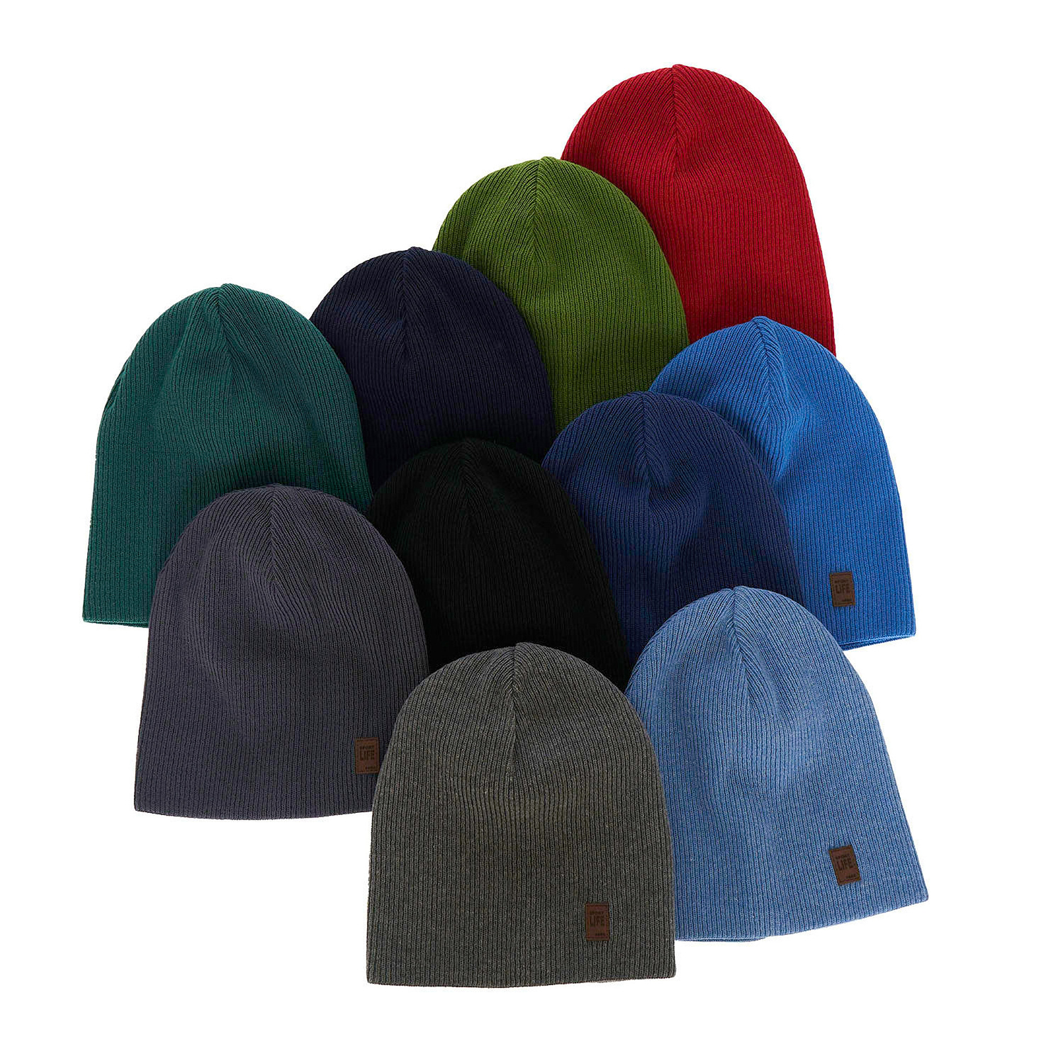 Căciulă de primăvară-toamnă pentru băieți, cu bumbac, roșie Bonus