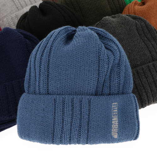 Set de iarnă pentru băieți: Căciulă și fular circular albastru Balaton