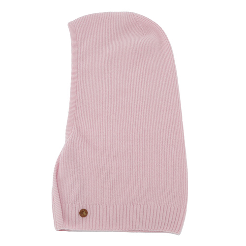 Cagulă toamnă, iarnă, pentru femei, roz deschis, lână merino cu cașmir, Kiruna