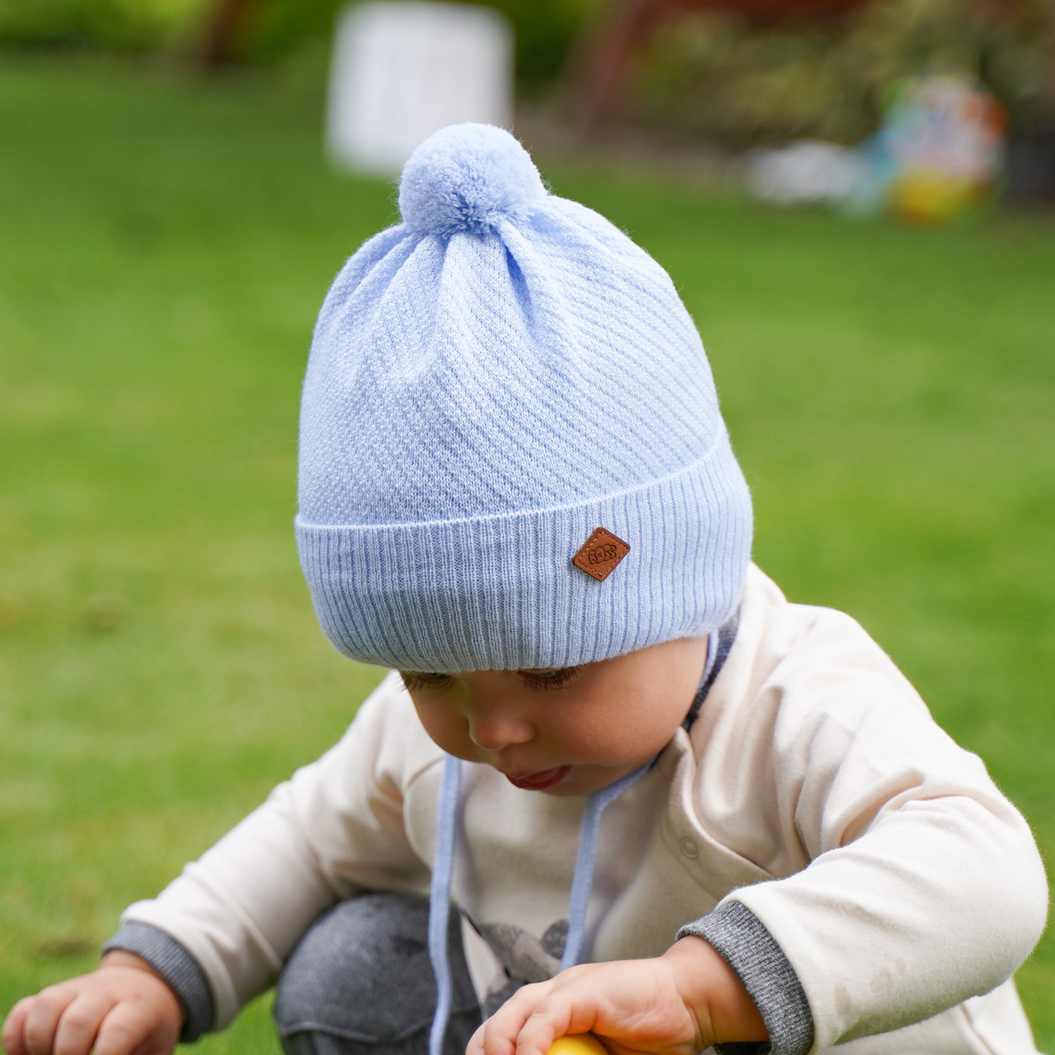 Căciulă de primăvară-toamnă pentru băieți albastru Halmin