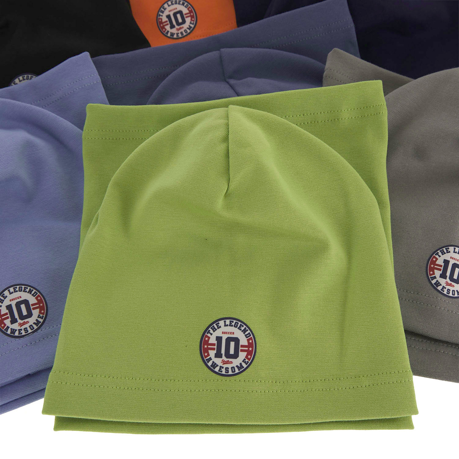 Set primăvară-toamnă pentru băieți: Căciulă și fular circular camel Bingo