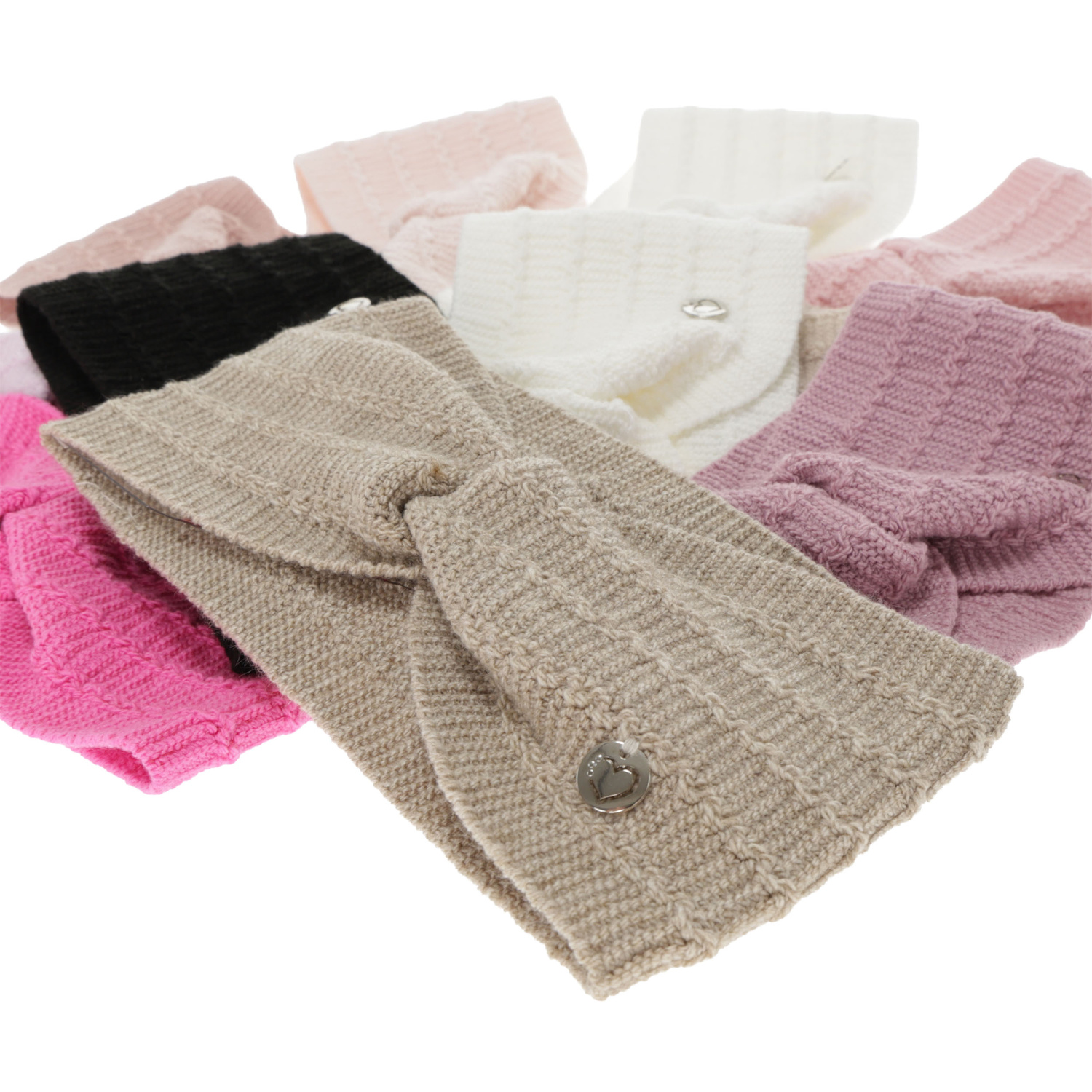 Bentiță de primăvară-toamnă pentru fete, bej, Elettra