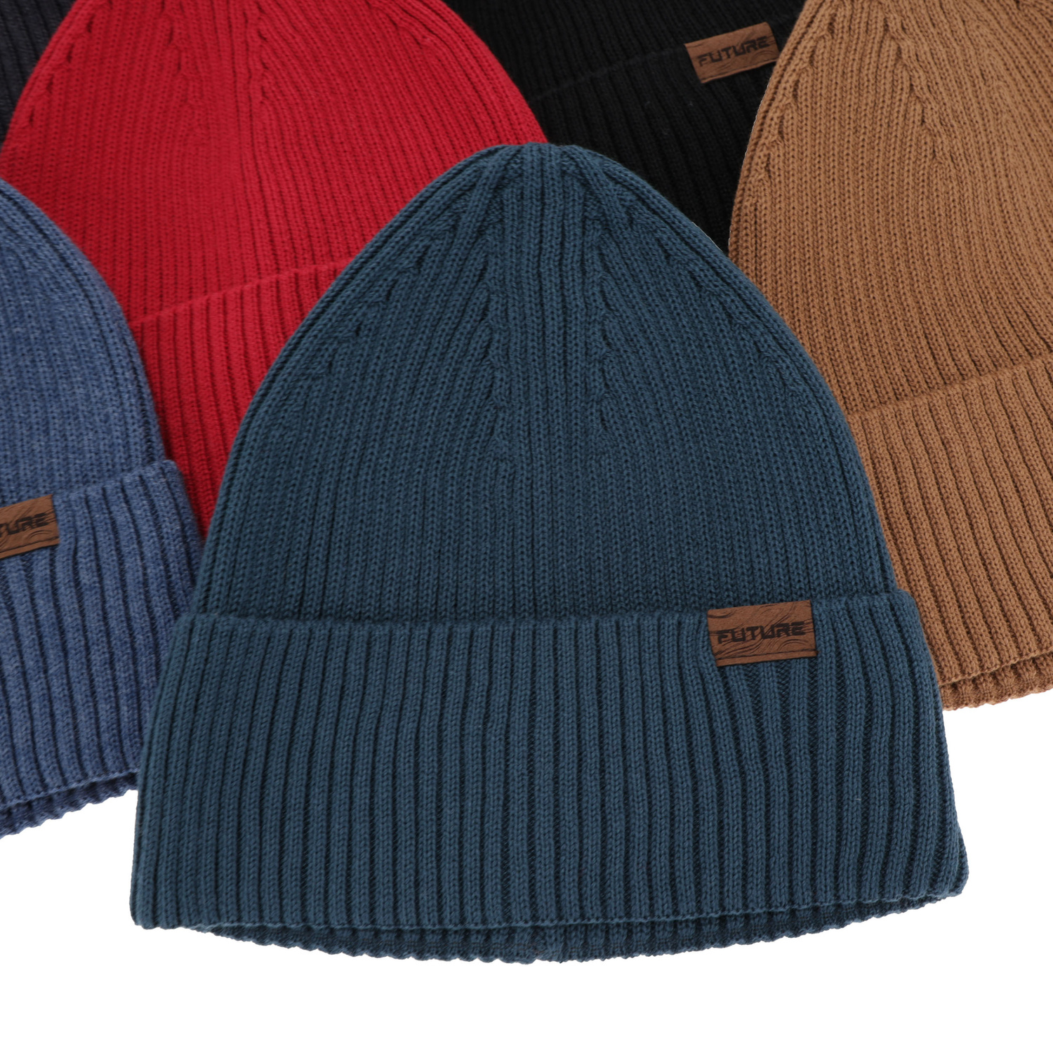 Căciulă pentru bărbați, cu bumbac, negru Moss