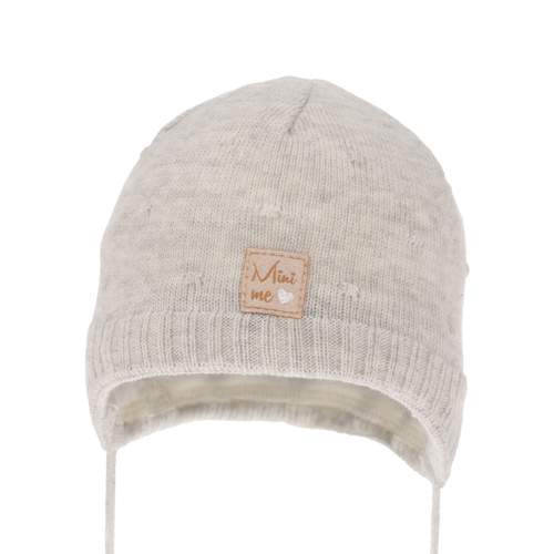 Căciulă de primăvară-toamnă pentru fete gri Celine