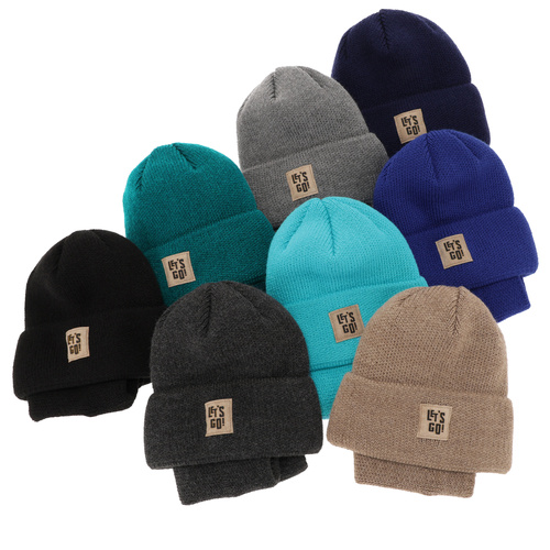 Set de iarnă pentru băieți: Căciulă și fular circular negru Joseph