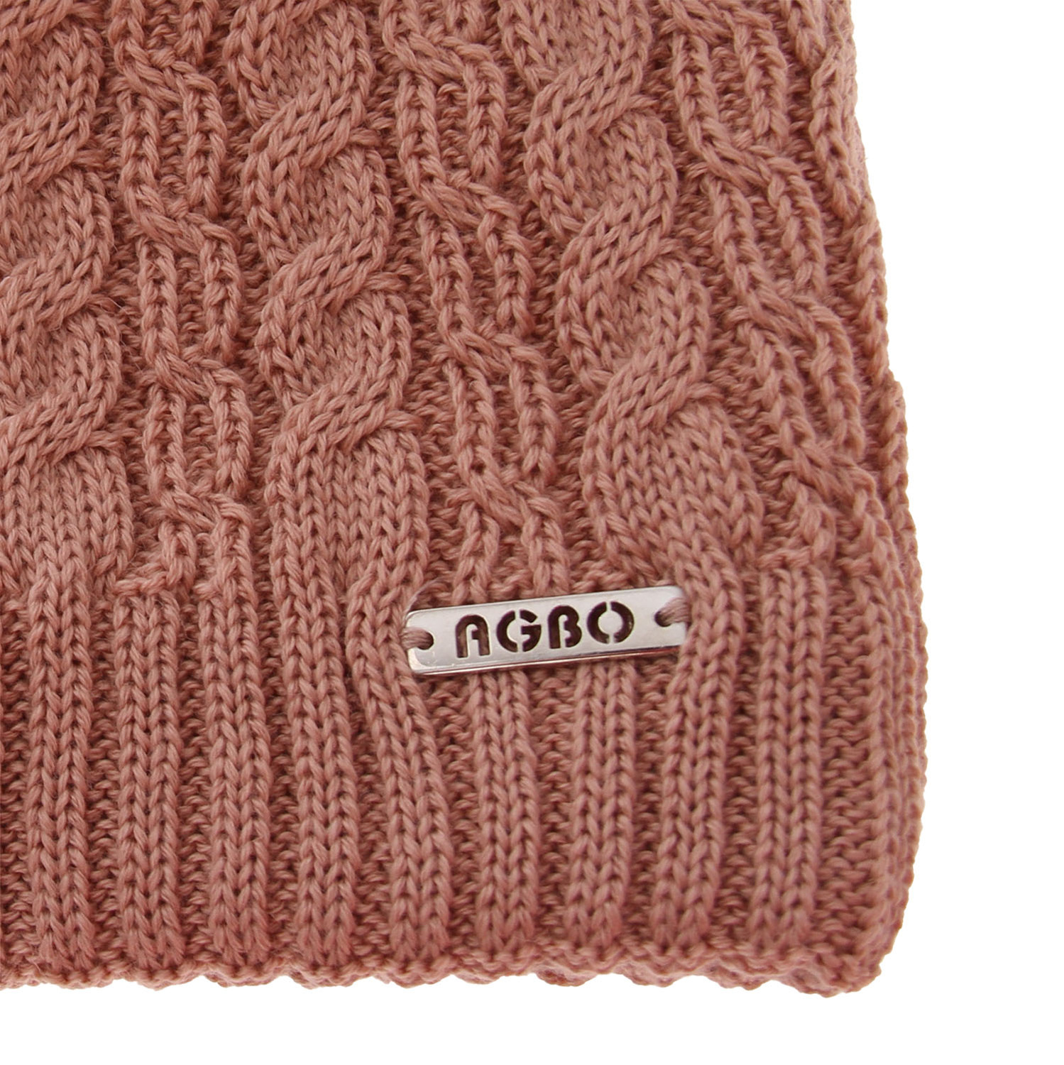 Căciulă de iarnă pentru femei, neagră, lână merino Satina