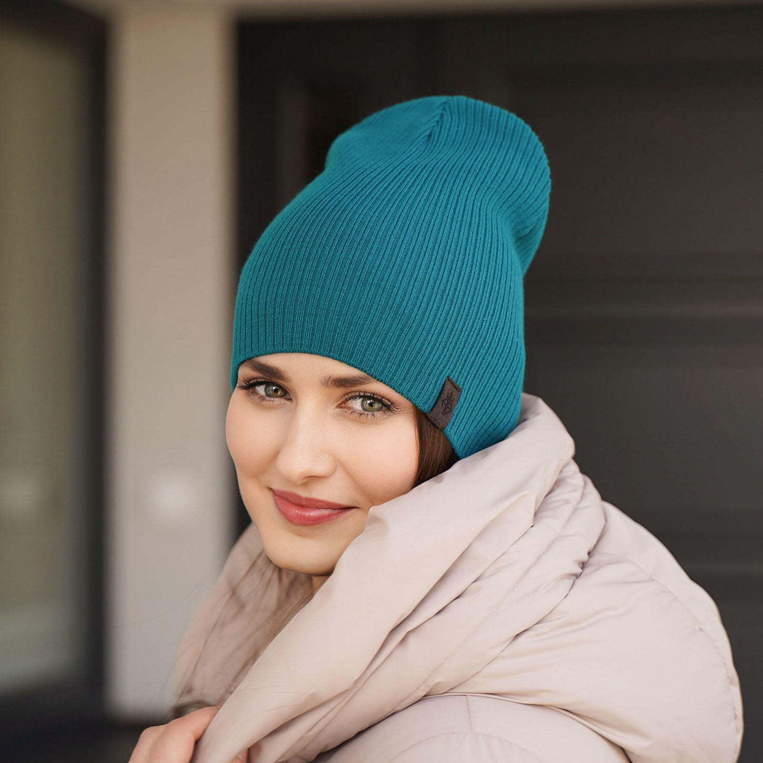 Căciulă de primăvară-toamnă pentru femei gri Merci