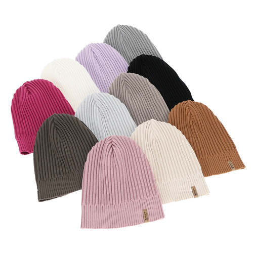 Căciulă de primăvară-toamnă pentru femei, cu bumbac, roz Mirona