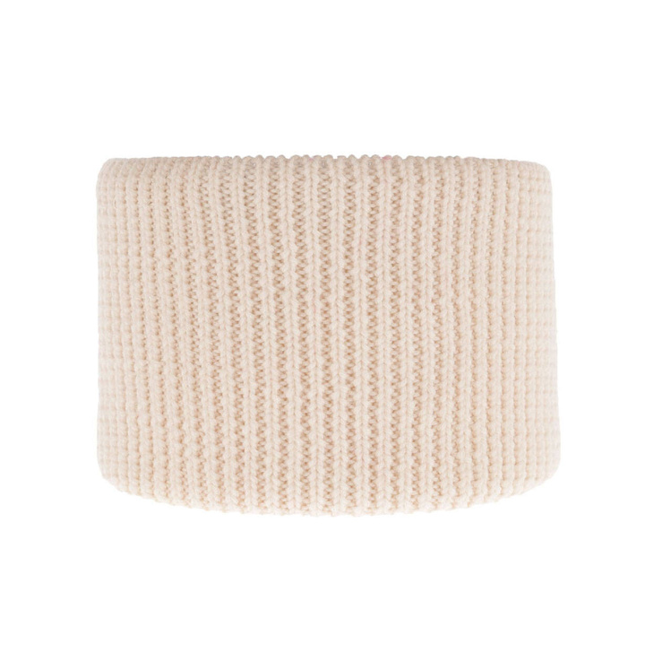 Fular circular iarnă pentru fete roz 100% lână merino extra fină Vanilla