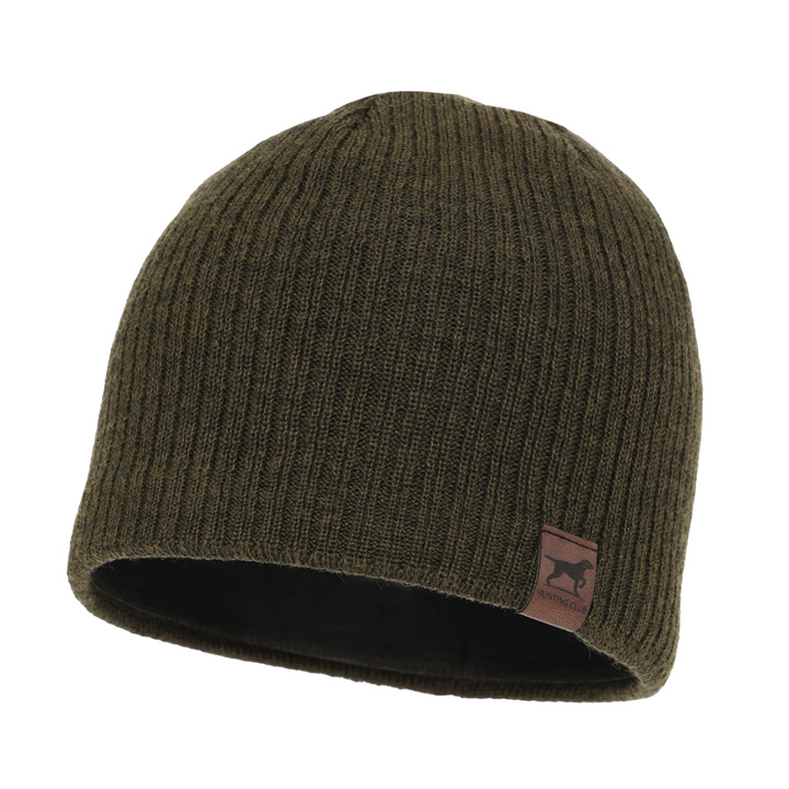 Căciulă de iarnă pentru bărbați, verde, lână merino Bird