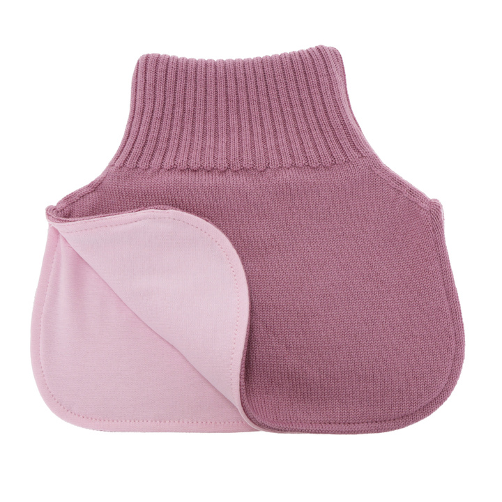 Guler independentă pentru fete, de iarnă, violet, 100% lână merino, Felice