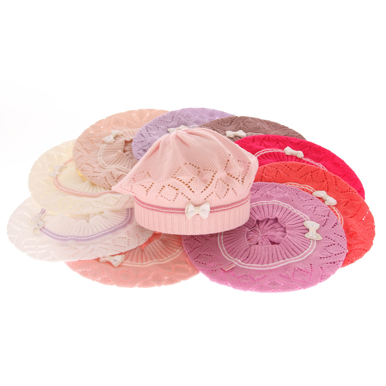 Căciulă de primăvară-toamnă pentru fete violet Bibi