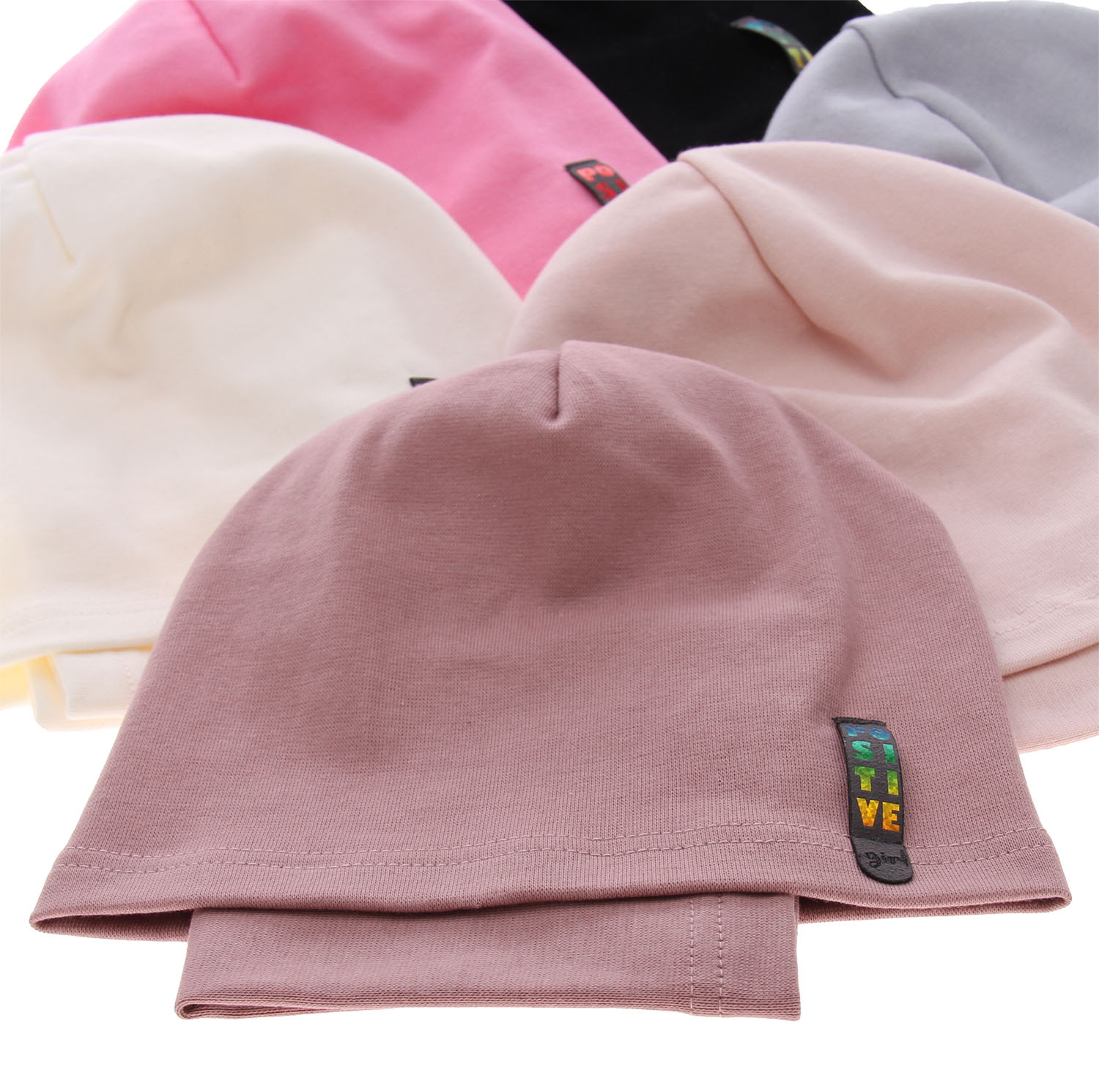 Set de primăvară-toamnă pentru fete: căciulă și fular circular roz Flores