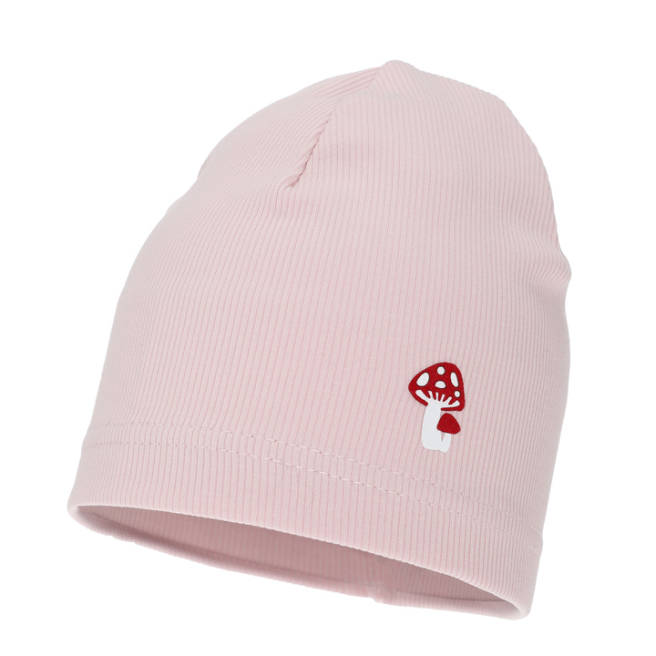 Căciulă de primăvară-toamnă pentru fete, roz, din bumbac Balma