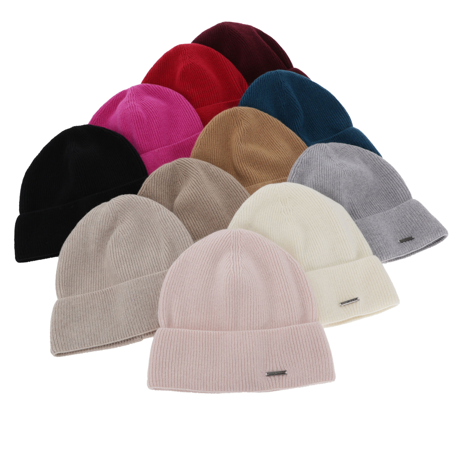 Căciulă de iarnă pentru femei, bej deschis, cu lână merino, Sindra