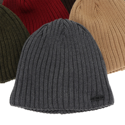 Căciulă de iarnă pentru bărbați, gri, cu lână merino, Adagio