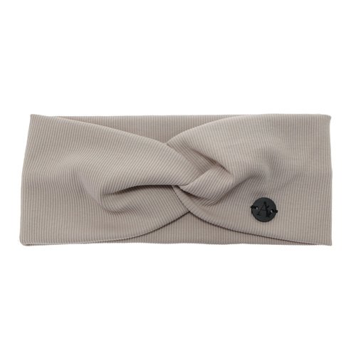 Bentiță de primăvară-toamnă pentru femei, bej, din bumbac, Auri