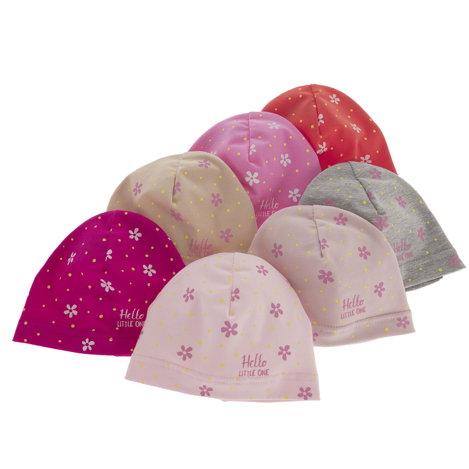 Căciulă de primăvară-toamnă pentru fete roz Nila