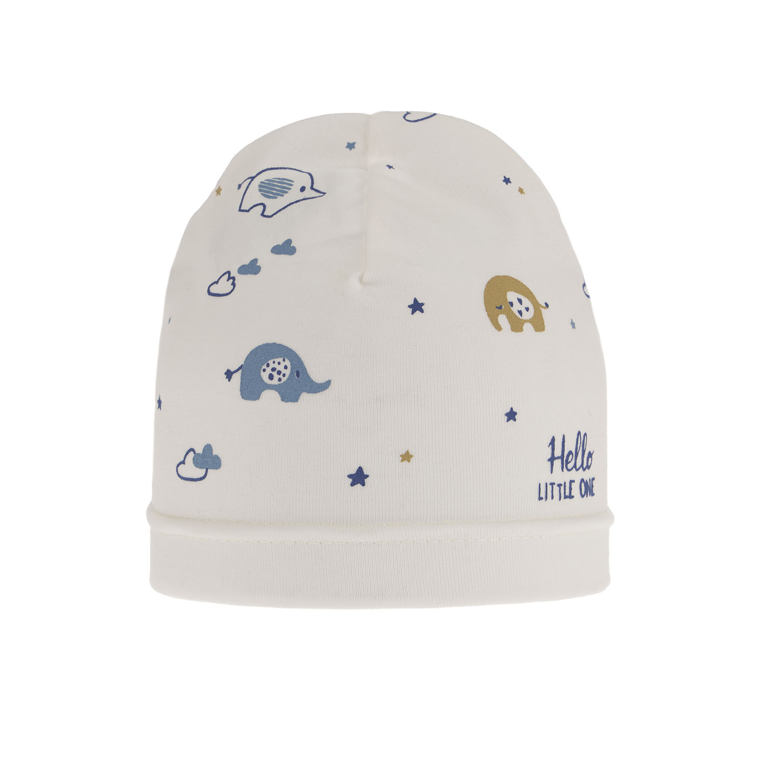 Căciulă de primăvară-toamnă pentru băieți écru Afil