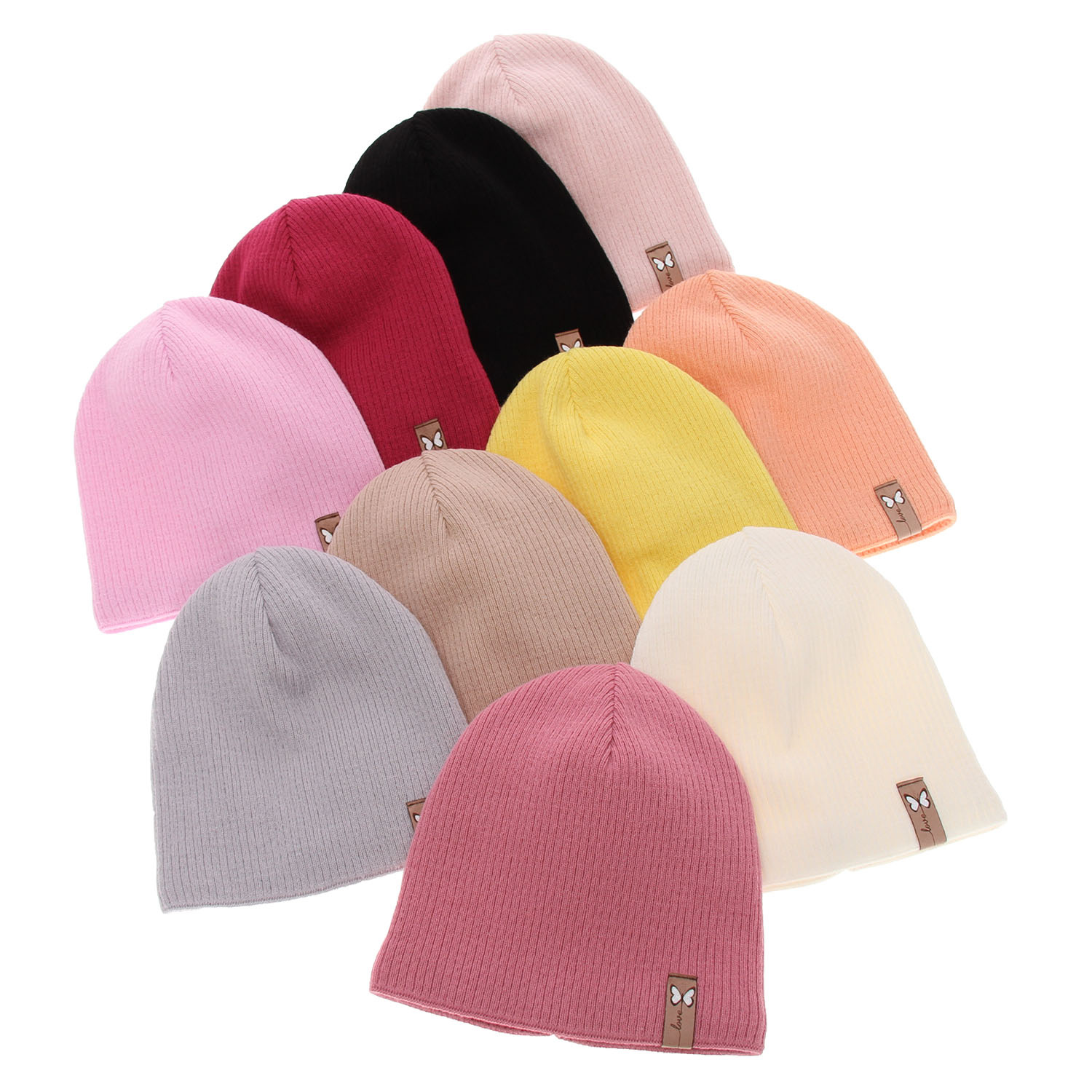 Căciulă de primăvară-toamnă pentru fete bej Rachela